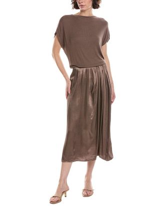 Michael Stars Siobhan Twist Front 2-In-1 Midi Dress