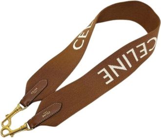 Celine Pre-owned Accessories, female, Brown, Size: ONE SIZE Pre-owned Strap
