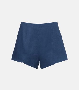 Poss&eacute; Sabine linen shorts