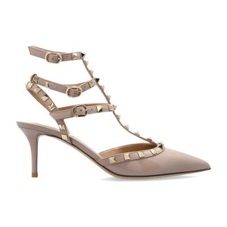 Valentino Garavani Pumps, female, Beige, Size: 9 1/2 US Rockstud Pumps