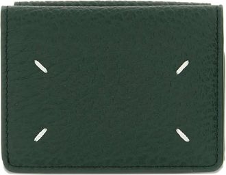 Maison Margiela Portafoglio con quattro punti di cucitura - Verde