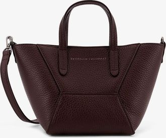 Brunello Cucinelli Borsa a tracolla BC Duo in pelle - BRUNELLO CUCINELLI - gender_Woman