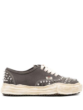 Miharayasuhiro Baker sneakers - men - Cotton/Cotton/Rubber - 42 - Grey