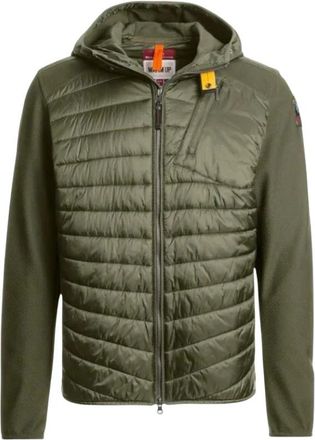 Parajumpers Jas met gemengde stoffen - Heren - Winterjassen - Groen - 2XL - Jassen