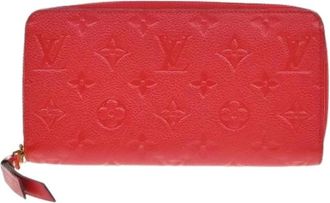 Louis Vuitton Pre-owned Wallets, female, Red, Size: ONE SIZE Pre-owned Vintage Wallet