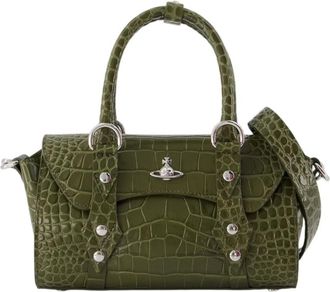 Vivienne Westwood Bettina Mini Crossbody - - Bags - Donna - Verde - ONE SIZE