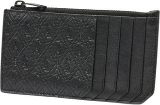 Saint Laurent Pre-owned Wallets, female, Black, Size: ONE SIZE Pre-owned Leather Wallet
