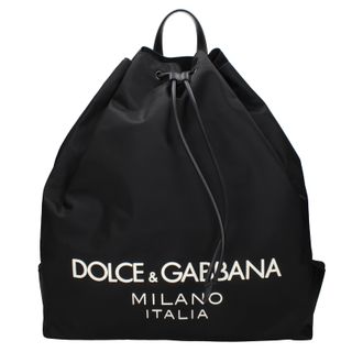 Dolce & Gabbana Dolce&Gabbana Herrens Rucks&auml;cke und G&uuml;rteltaschen aus schwarzem Nylon