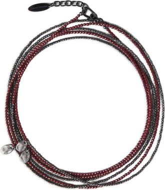 Brunello Cucinelli Bracciale a spirale - Argento