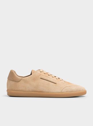 Ermenegildo Zegna Mens 232 suede sneakers Men