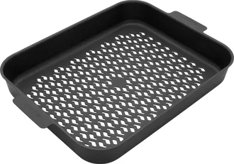 Zwilling BBQ+ 17-in x 12-in Perforated Carbon Steel Roaster