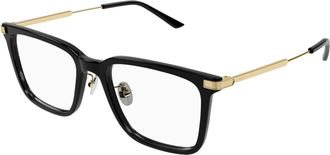 Cartier Demo Square Mens Eyeglasses CT0384O 003 54