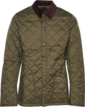 Barbour Jassen, Heren, Groen, XL, Katoen, Heritage Liddesdale Quilted Jacket