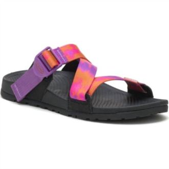Chaco Womens Lowdown Slide Sandal In Faded Orange Glow