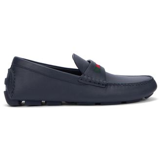 Gucci Driver Moccasin - male - Gucci - Loafers - Blue - 9 UK - Shoes