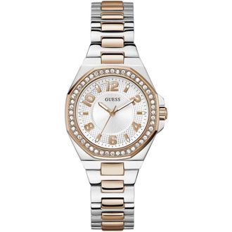 Guess Stainless Steel Watch - Dames - Horloges - Grijs - ONE Size - Accessoires