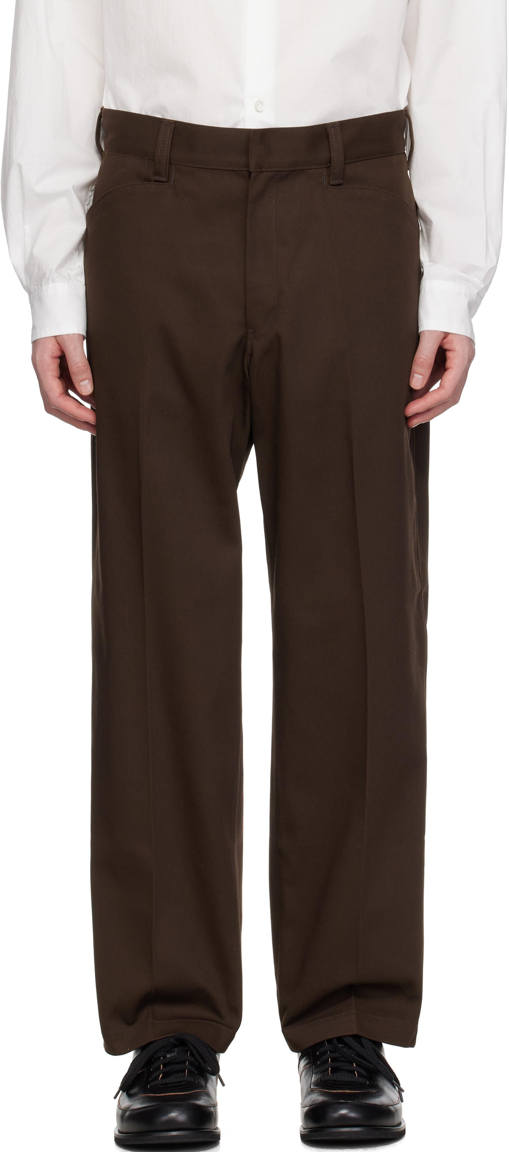 24ss NEIGHBORHOOD WIDE BAKER PANTS Mサイズ Neighborhood Men's Wide Baker Trousers in Black Neighborhood