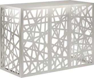 vidaXL Funda Para Aire Acondicionado Plateado 110 X 50 X 80 Cm Vidaxl