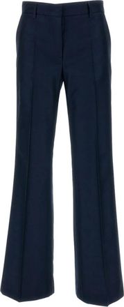 Alberto Biani Wijde broek - Dames - Wijde Broeken - Blauw - 2XS - Broeken