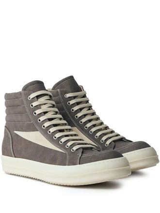 Rick Owens Vintage sneakers - men - Cotton/Synthetic Rubber/Calf Leather/Cotton - 41 - Grey