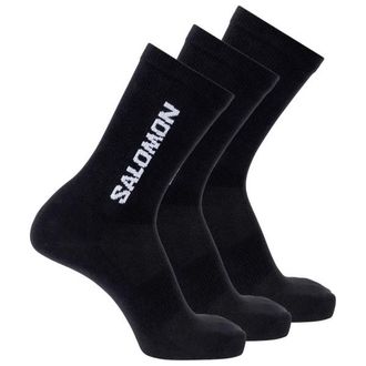 Salomon Everyday Lite Crew 3-Pack Multifunktionssocken - Unisex | schwarz