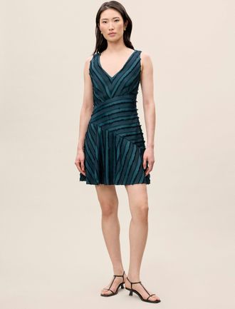 Rebecca Taylor Eyelash Mini Dress