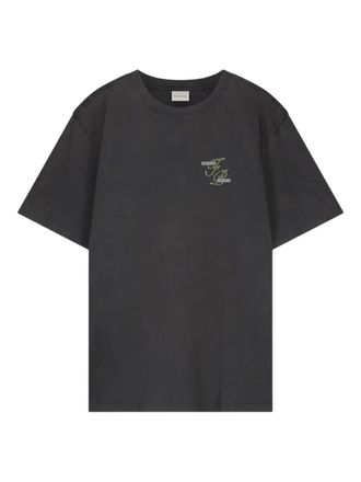 Filling Pieces Topiary graphic-print T-shirt - men - Organic Cotton - L - Grey