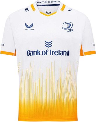 Castore Leinster Rugby Raglan-uittenue voor dames 2025/2026 (Geel/Wit)