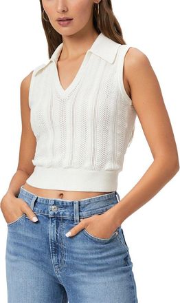 Paige Rossana Silk-Blend Sweater Tank