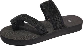 Generic Womens Flip Flops With Strap Bunion Corrector Sandals Orthopedic Walking Flip Flops For Big Toes Hallux Valgus Slip-On Sliders With Padded Straps Open