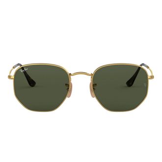 Ray-Ban Sunglasses, unisex, Yellow, Size: 54 MM Rb3548N Hexagonal Sunglasses