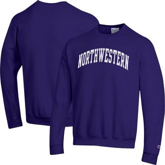 Champion Mens Champion Purple Northwestern Wildcats Basic Arch Fleece Pullover Sweatshirt at Nordstrom, Size Xx-Large