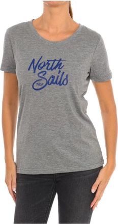 North Sails Mujer, Camisetas, Gris, Talla: S