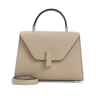 Valextra Handbags, female, Beige, ONE SIZE, Iside Crossbody Micro Bag