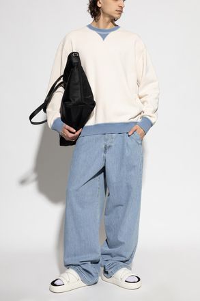 Isabel Marant Miker Sweatshirt, Mens, Cream