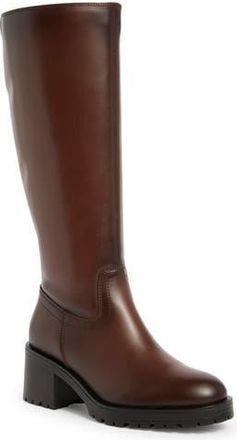 La Canadienne Wind Tall leather Boot in Brown at Nordstrom Rack, Size 7.5