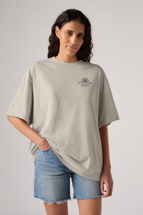 Levi's T-shirt Short Stack - Donna - M - Grigio / Universe Chateau Grey