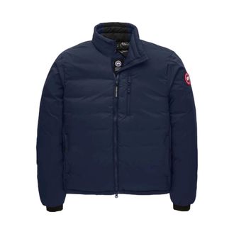 Canada Goose Lodge Jacket - Heren - Jassen - Blauw - Maat: 2XL Leer