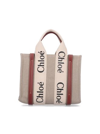 Chloé Borsa Tote Piccola Woody