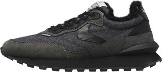 Voile Blanche Qwark Hype Fur - Heren - Sneakers - Grijs - 42 EU - Wol - Schoenen