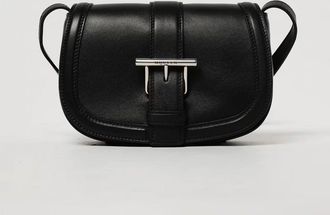 Alexander McQueen Borsa T-Bar McQueen in pelle