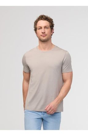 Duer PurePima Only Tee in Stone at Nordstrom, Size Medium