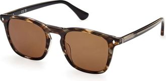 Web Eyewear unisex, Accessoires, Bruin, Maat: 50 MM