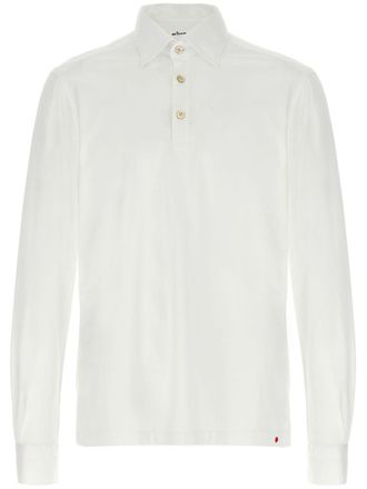 Kiton Poloshirt - Wit