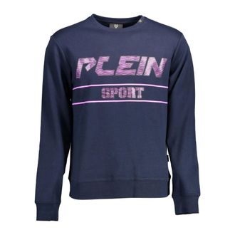 Plein Sport Sudadera Azul de Manga Larga con Estampado - Sport - Hombre - Azul - L