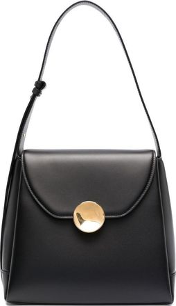 Jil Sander calf-leather shoulder bag - women - Calf Leather - One Size - Black
