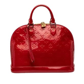 Louis Vuitton Pre-owned Handbags, female, Red, Size: ONE SIZE Pre-owned Alma PM