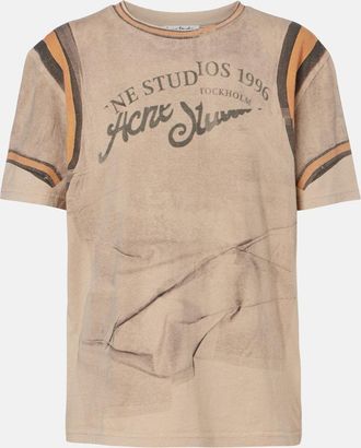 Acne Studios Logo cotton jersey T-shirt