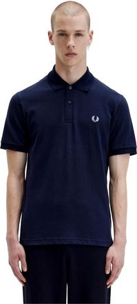 Fred Perry Leicester Katoenen Poloshirt - Heren - Polos - Blauw - 2XL - Katoen - Tops