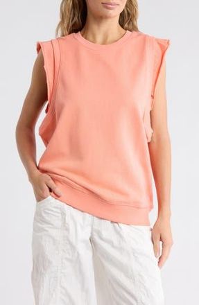 Free People FP Movement Flutter Cotton Tank in Fruit Punch at Nordstrom Rack, Size X-Small